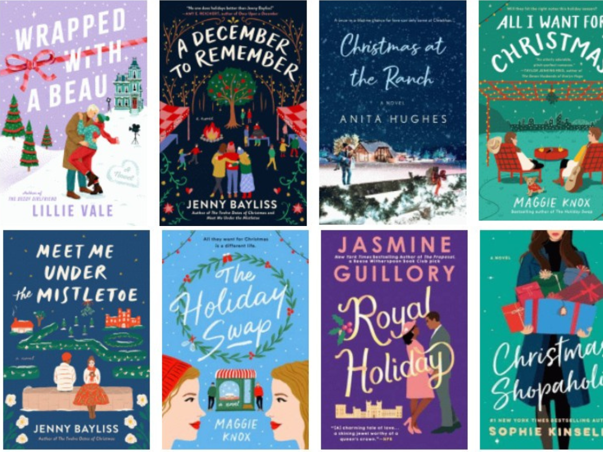 book covers for december romance at reading public library