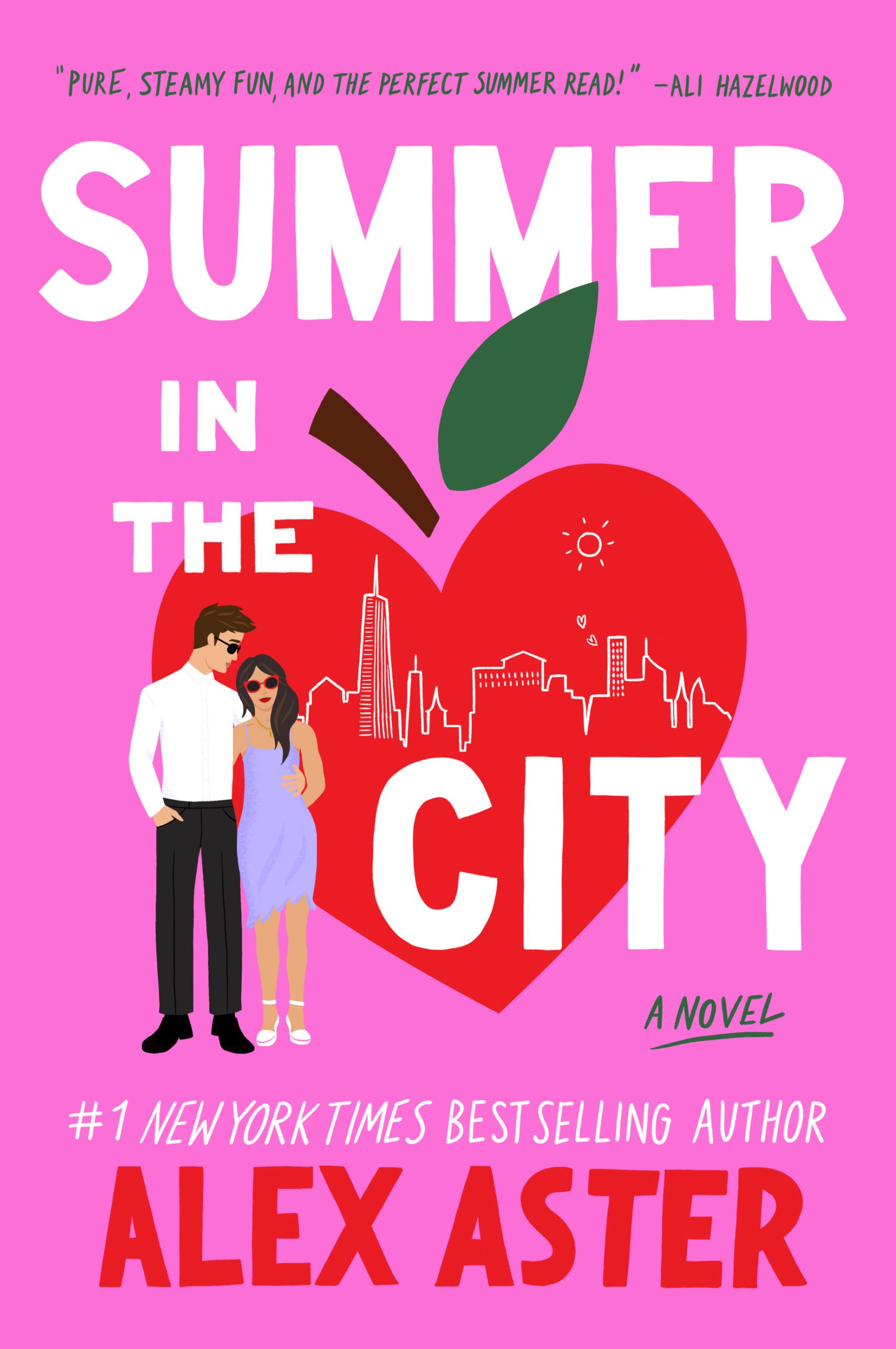 "Summer in the City" by Alex Aster book cover
