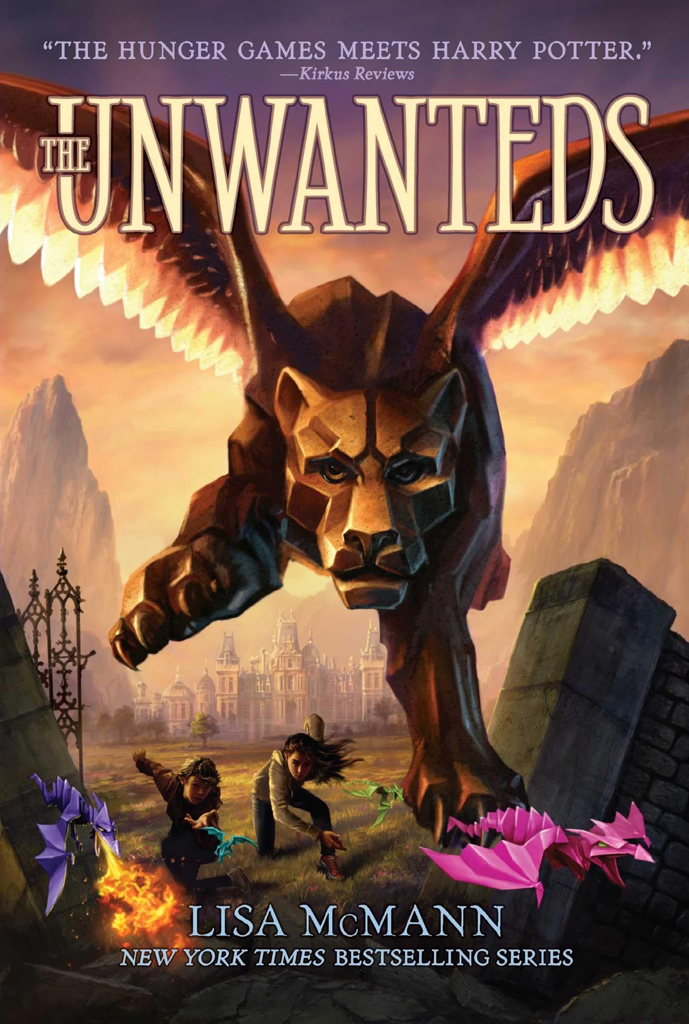 "The Unwanteds" Series by Lisa McMann book cover
