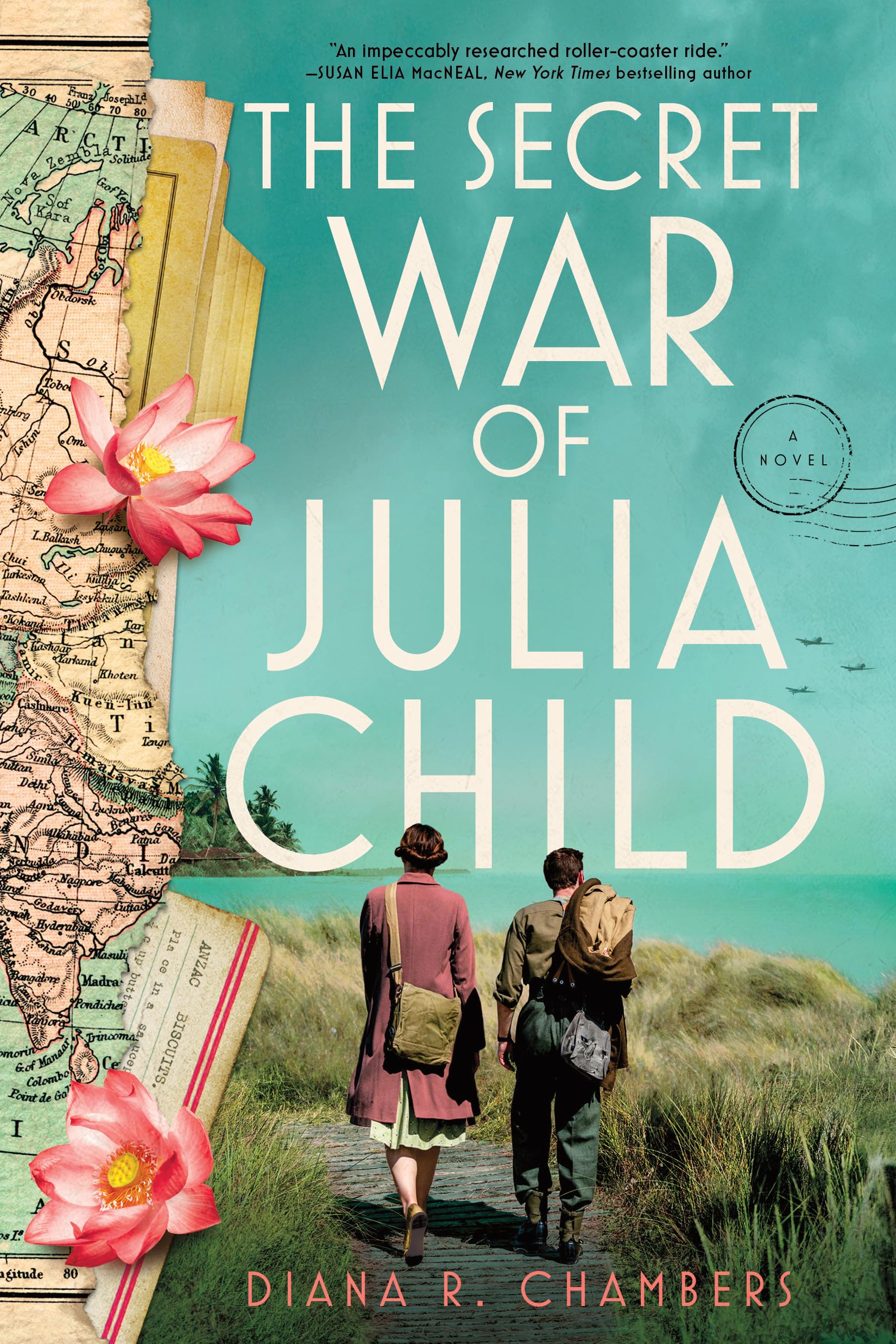 "The Secret War of Julia Child" by Diana R. Chamber book cover