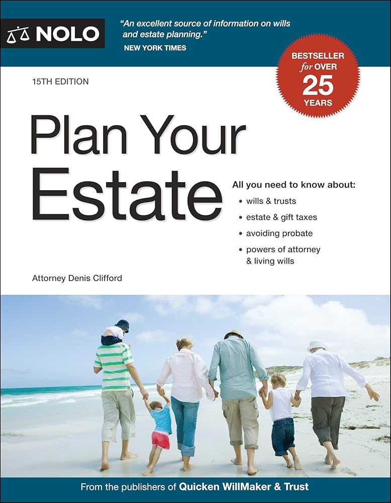 cover of "Plan Your Estate" by Denis Clifford.