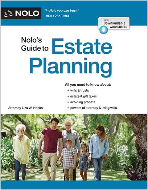 Book cover of Nolo's Guide to Estate Planning by Liza Hanks