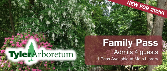 flowering greenery at Tyler Arboretum