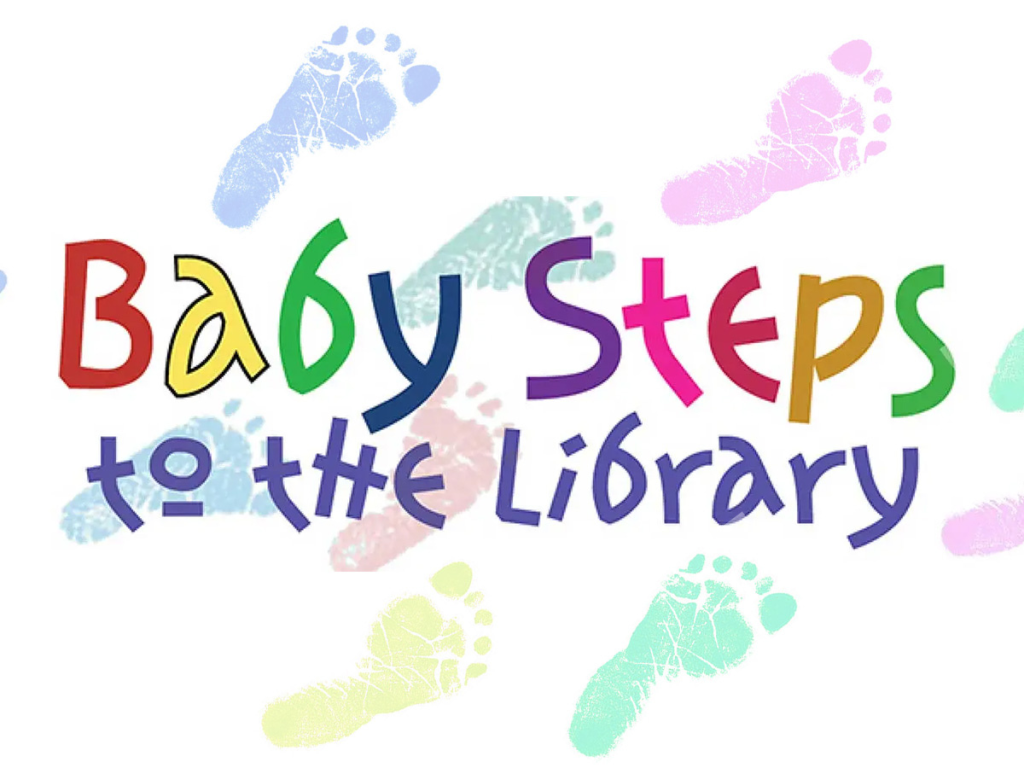 Baby Steps to the Library logo