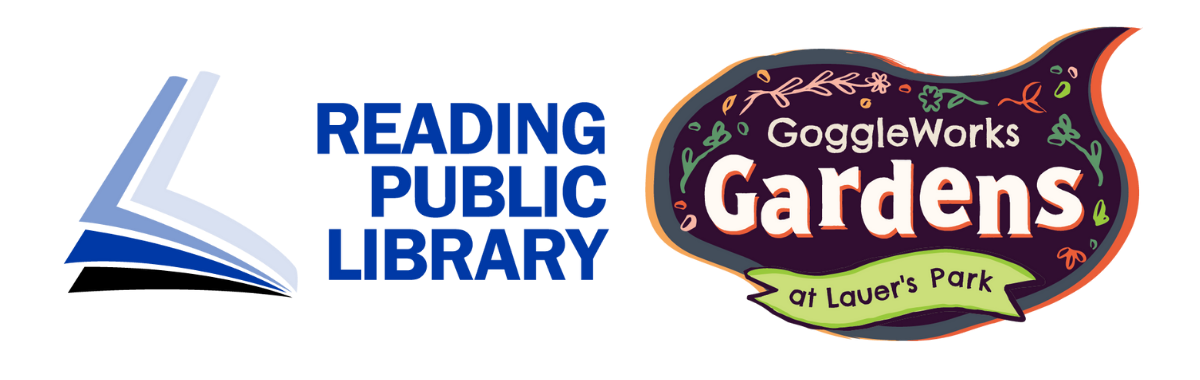 reading public library and goggleworks gardens logos