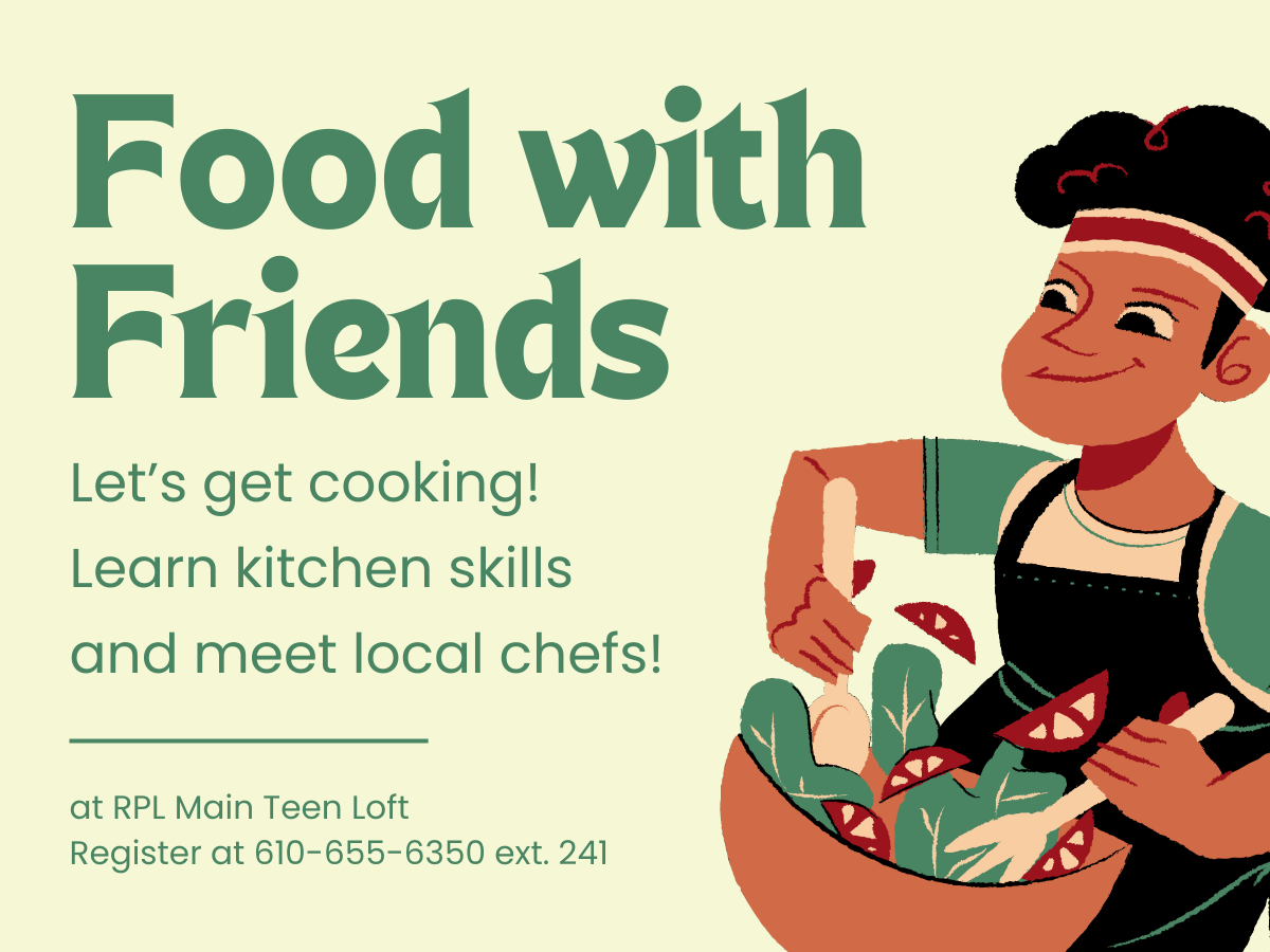 young boy making a salad