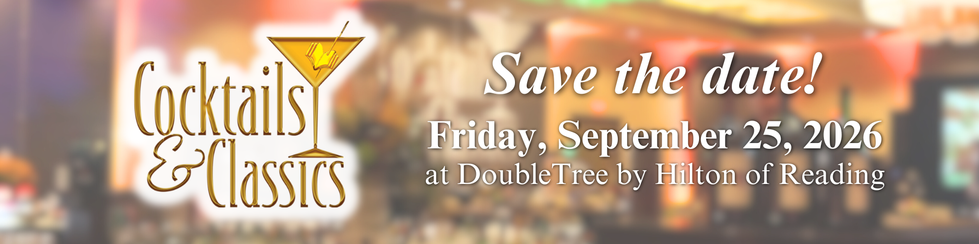 cocktails and classics website header