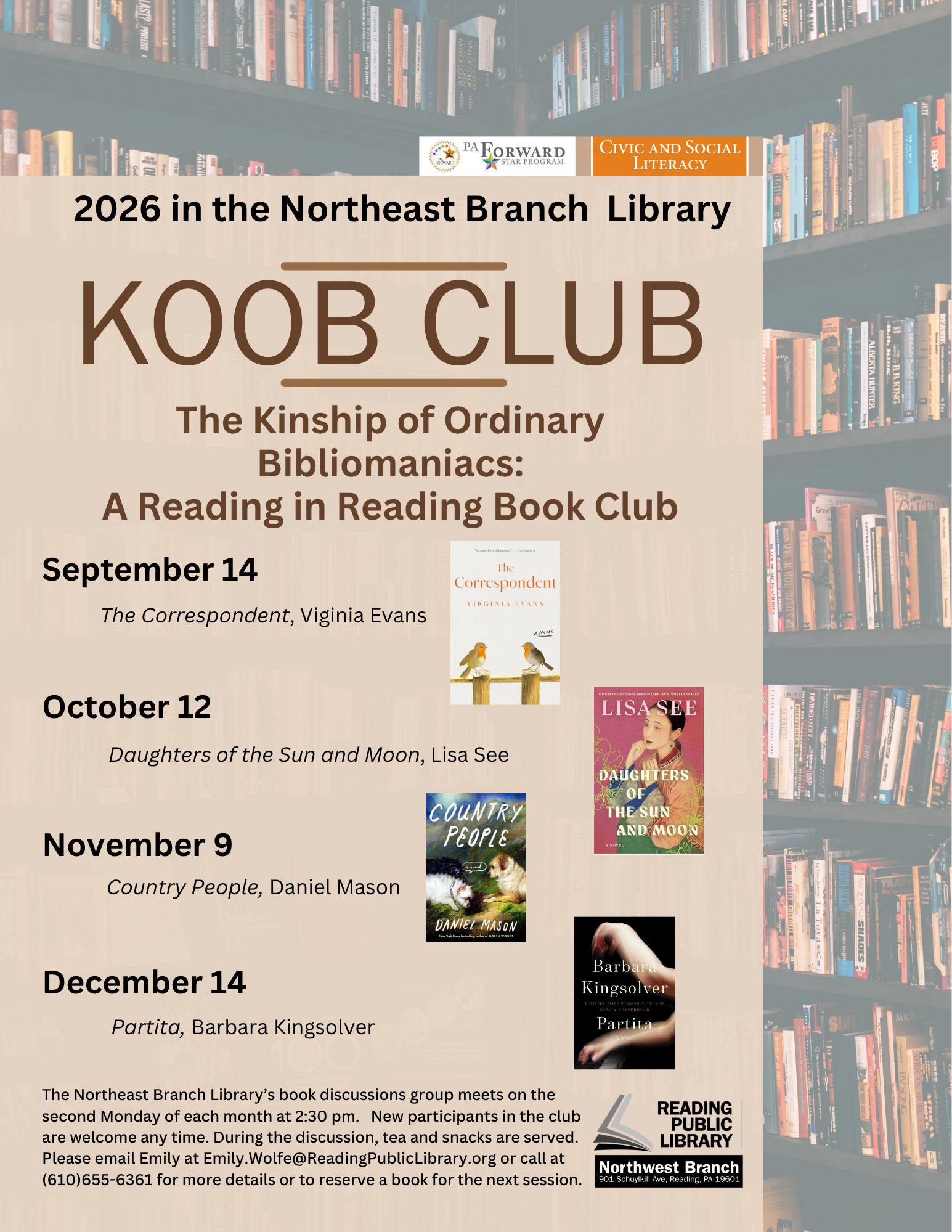 fall 2026 koob club dates