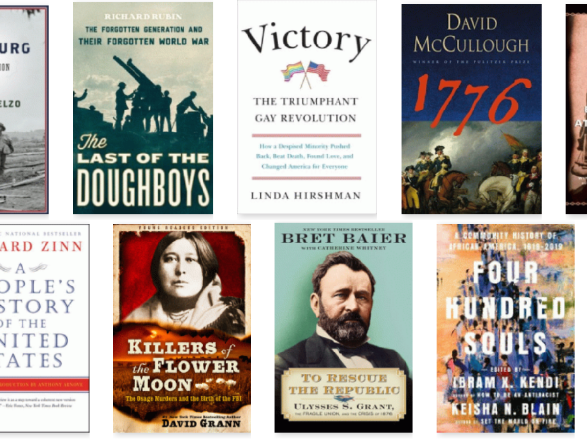 american history book thumbnails