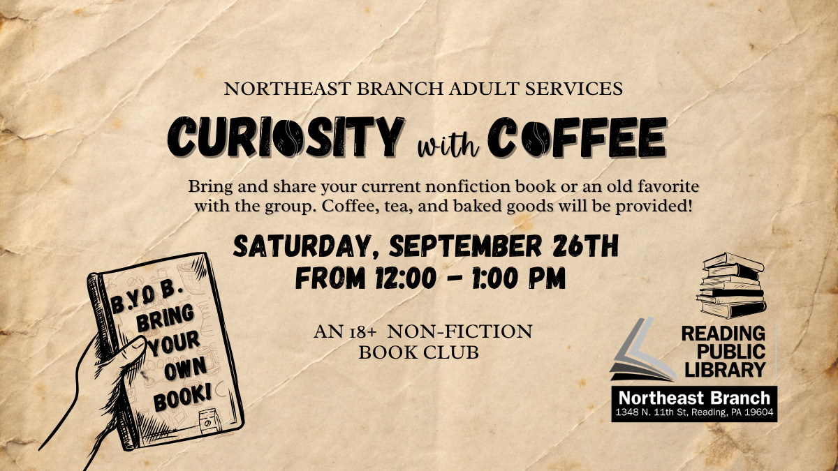 Curiousity with Coffee: Non-Fiction Book Club