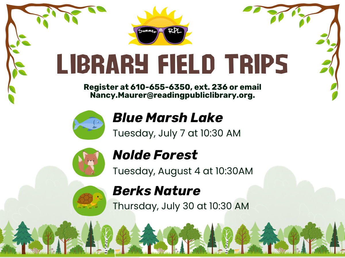 Library field trip dates at RPL