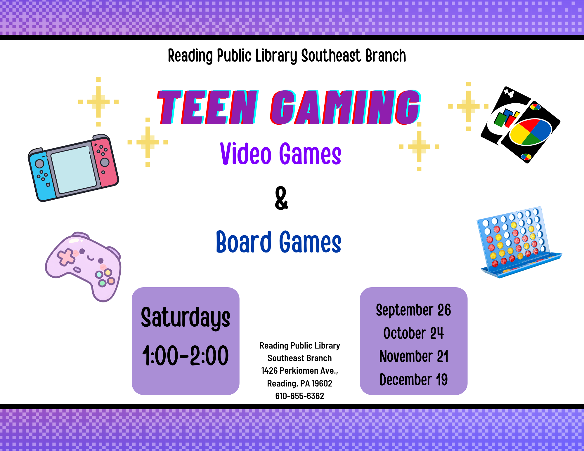 Teen Gaming at Southeast Branch Library
