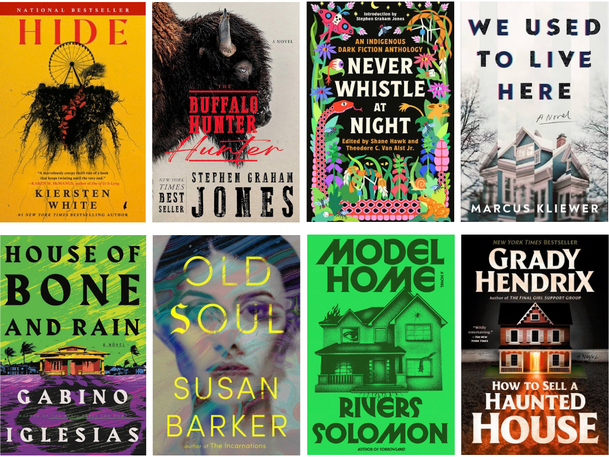 horror book thumbnails